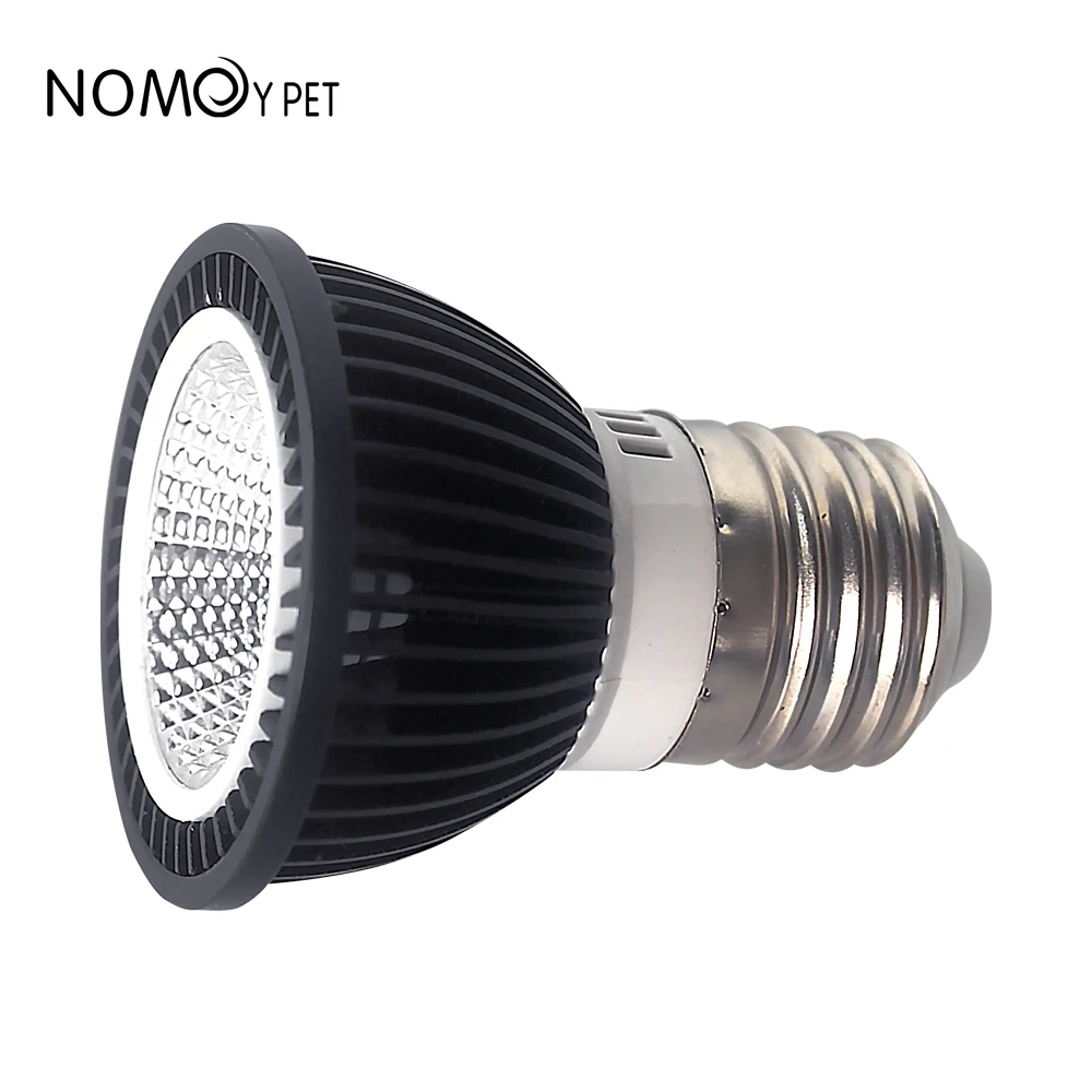 Pet LED calcium 3W basking UVA + UVB LED Reptile Light Turtle Basking Platform Full Spectrum Lamp Sunbathe Heat Lamp for Lizard