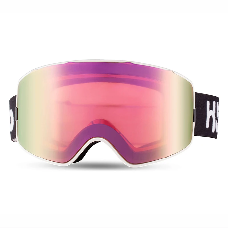 Hot selling uv400 blue red lens big frame occhiali da sci snow goggles snowboard ski glasses goggles