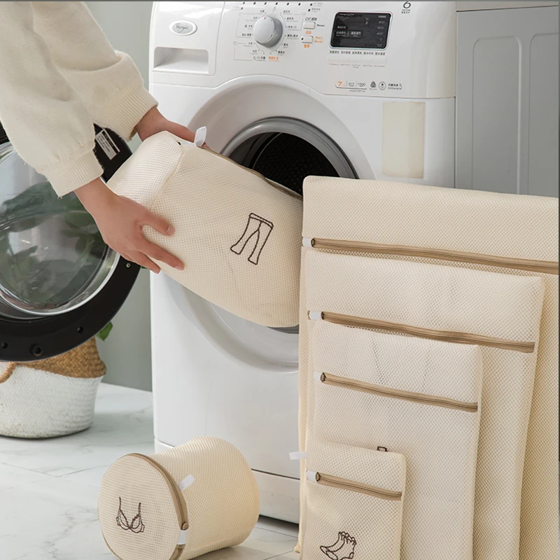 Ultra Fine Zipper Mesh Wash Bag Protects Delicate Expensive Blouses Hosiery  Bras and Underwear No More Snags Knotting