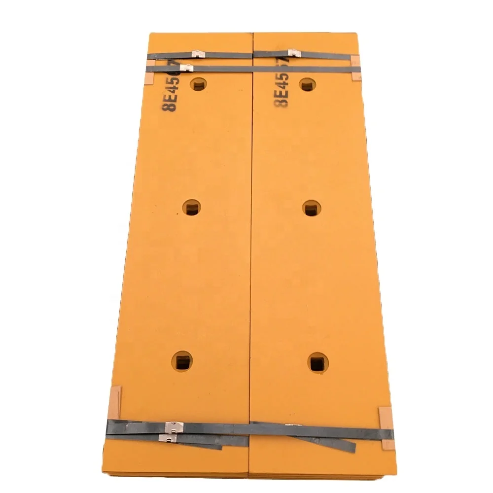 Factory Customizable Color Manganese Steel Boron Steel Bulldozer Cutting Edge for Various Vehicle Type