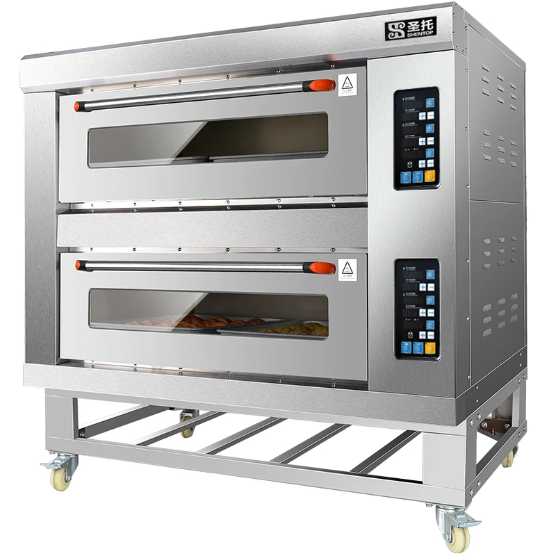 2022 New Design High Quality Automatic Bread Making Machine Baking Ovens industrial electric ovens