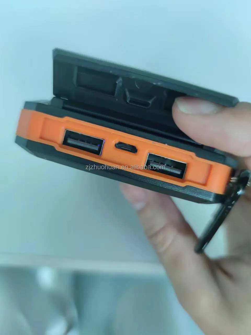 High Quality 20000mAh Solar Emergency Supply With LED Dual USB Ports Banks Anker Magnetic Power Bank