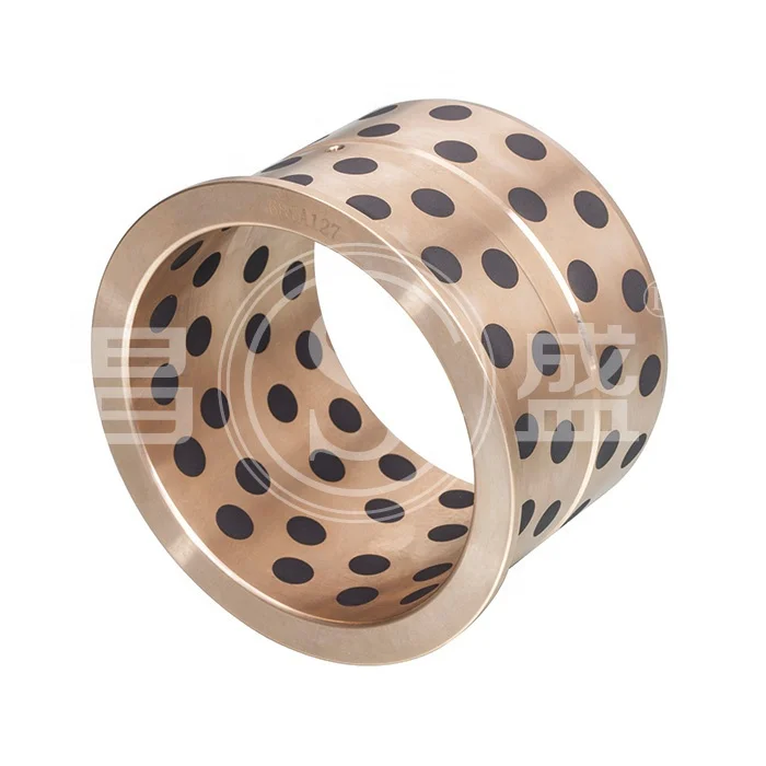 Brass Bushing Solid Bronze Alloy According to ISO 4379 Standard Plain Bearings
