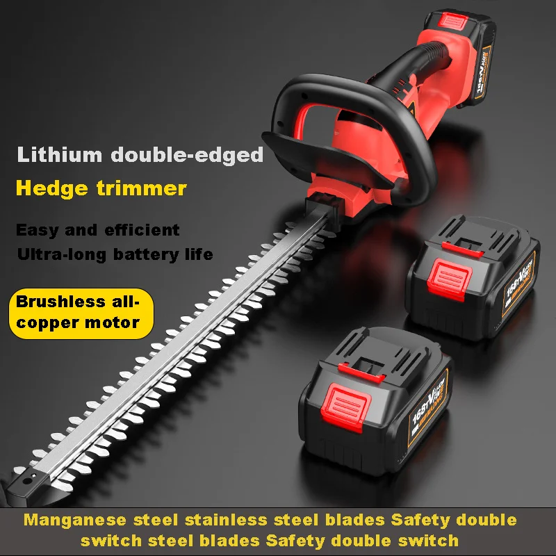 On-sale Electric Power Pruning Shear And Edging Shear Handheld Electric Brush Grass Cutter Shear Hedge Trimmer