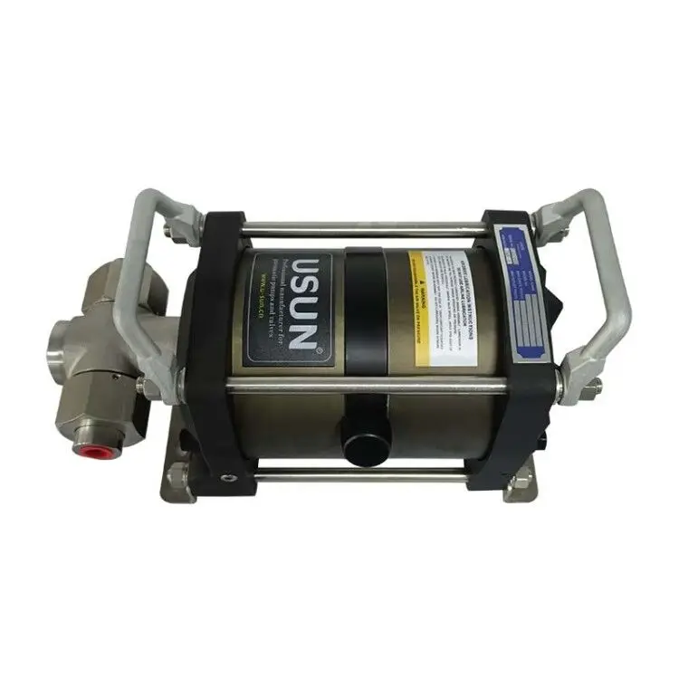 USUN  Model: 2AF70  double head driven single action high pressure hydro pneumatic  pressure booster pump