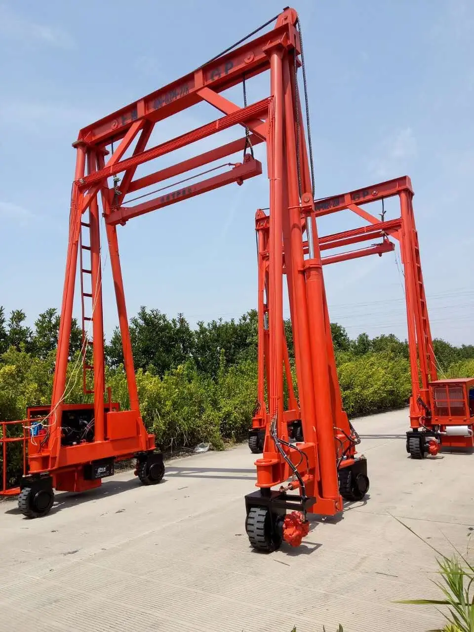 mobile container crane container gantry crane