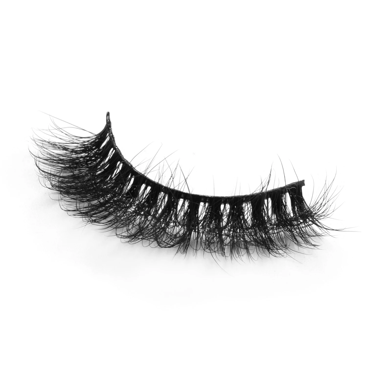 Russian eyelash extensions D curl strip eyelashes deep curl fake lashes russian volume faux mink strip false lashes