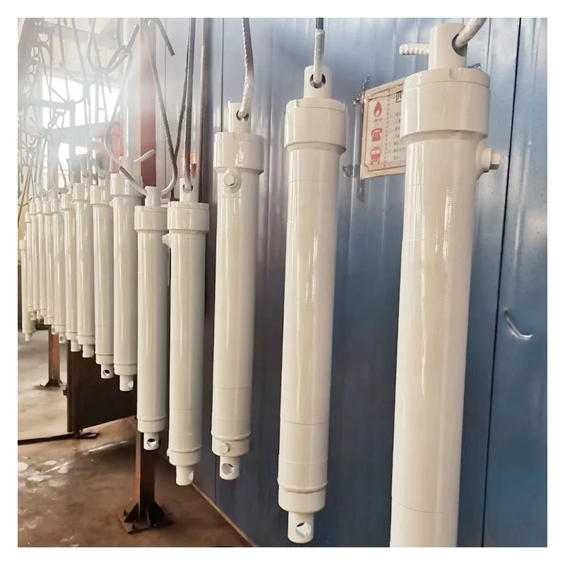 
China manufacturer 20 ton 50 ton small door hydraulic cylinder lift welded hydraulic cylinders 