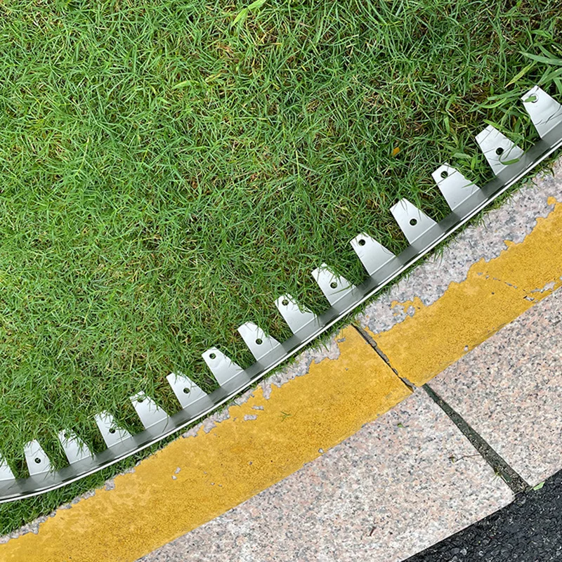 JNZ Wholesale Construction Materials Multi-functional stainless steel garden edge lawn edging garden border edging for garden