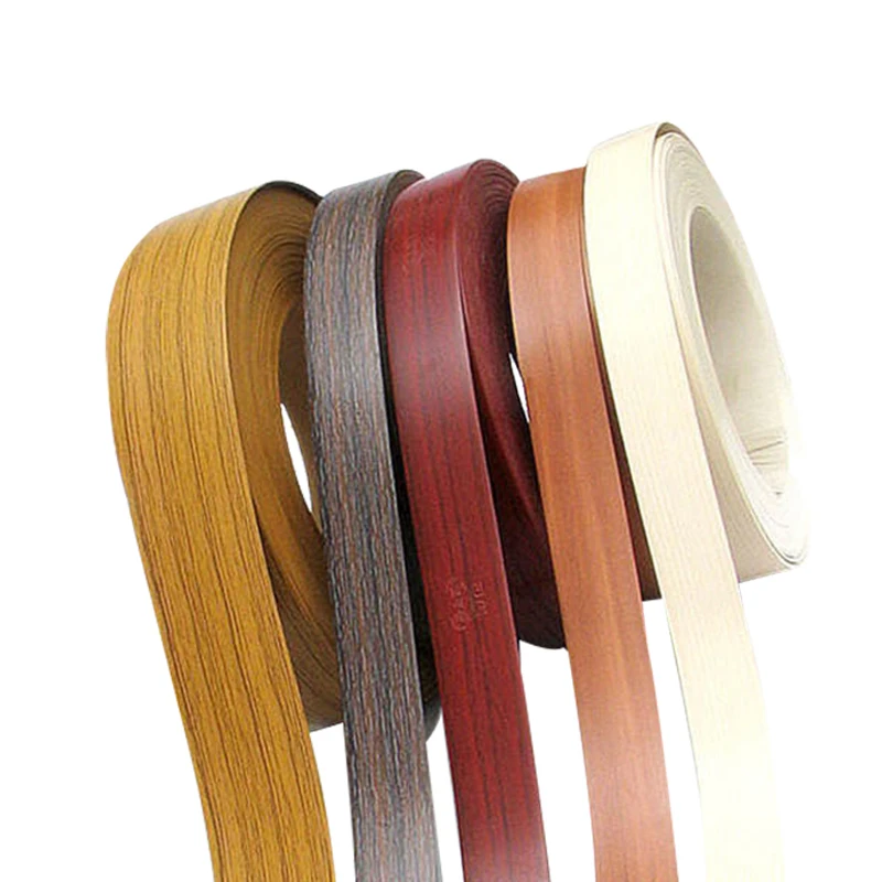 Co-Extrusion Pvc U Trim Furniture Cabinet 3Mm Formica 19 Mm Wood Finished 5Mm Thick Laminated Edge Banding