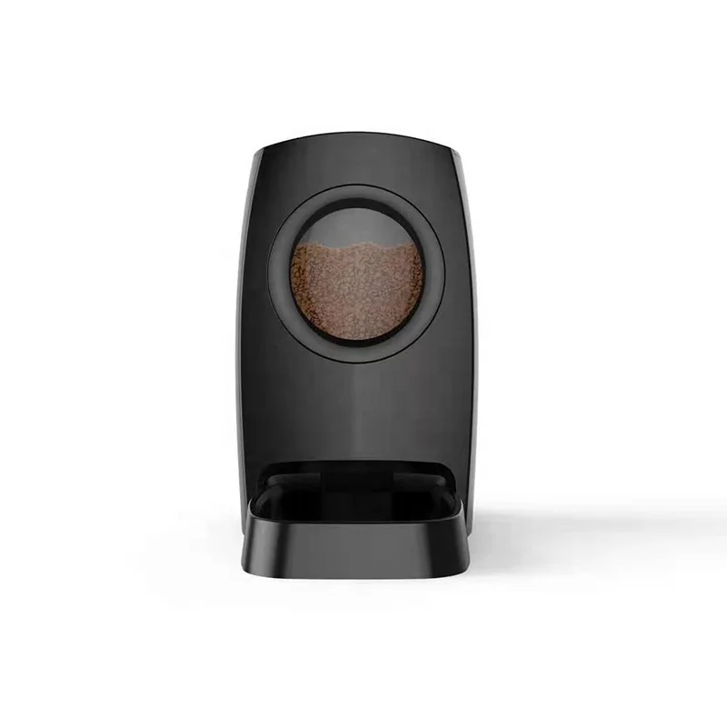 Optional Color Durable Automatic Pet Feeder Cat Food Dispenser Time Setup and Voice Recording Function with Transparent Window