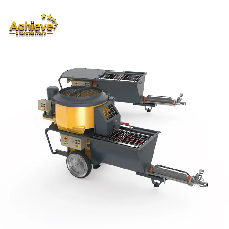 Mortar sprayer pump piston mortar plaster pump screw mortar grout pump