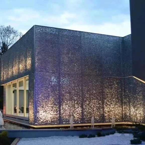 Grade A light-transmitting easy installation exterior aluminum foam wall panel