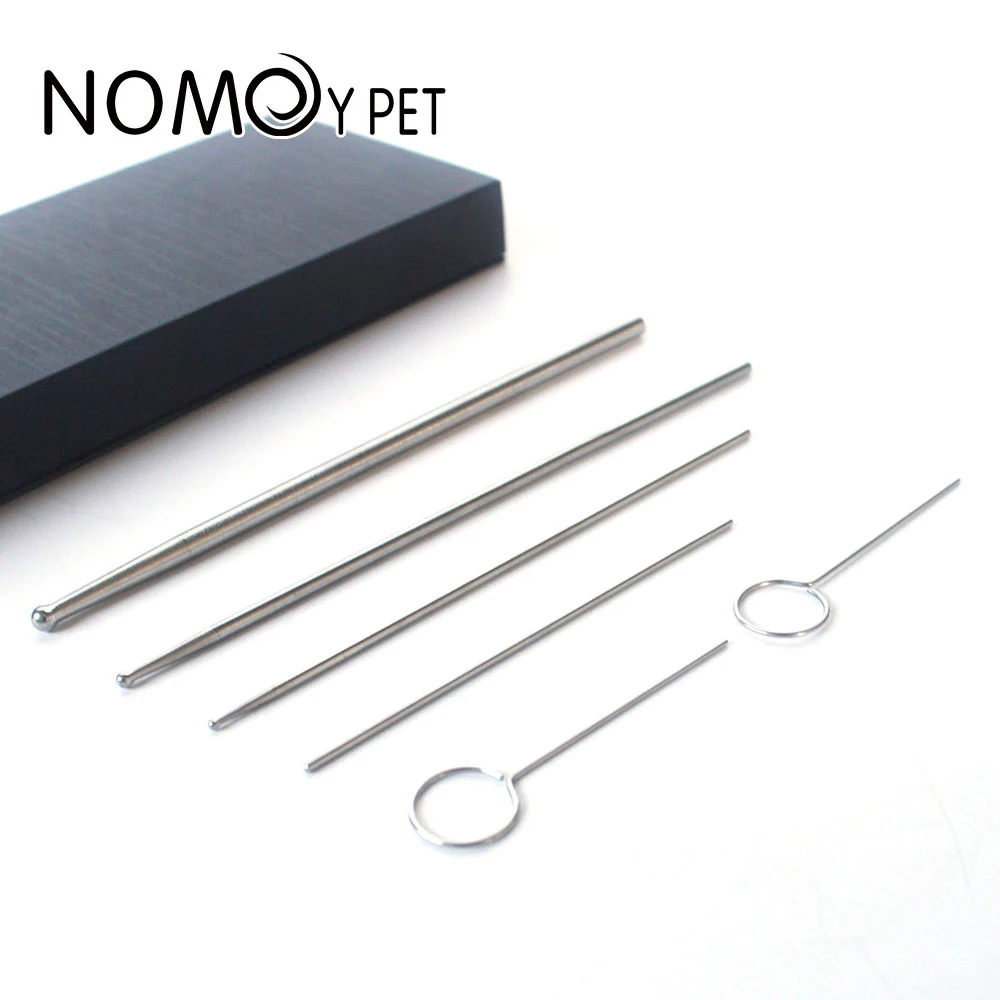 New Reptile Accessories Stainless Steel Round Ball Tip Snake Gender Probe Kit Sexing Probe Set