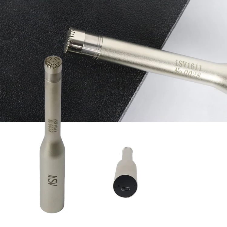 USB-микрофон iSV1611, точный микрофон 1/2 дюйма для промышленных применений, микрофон для измерения