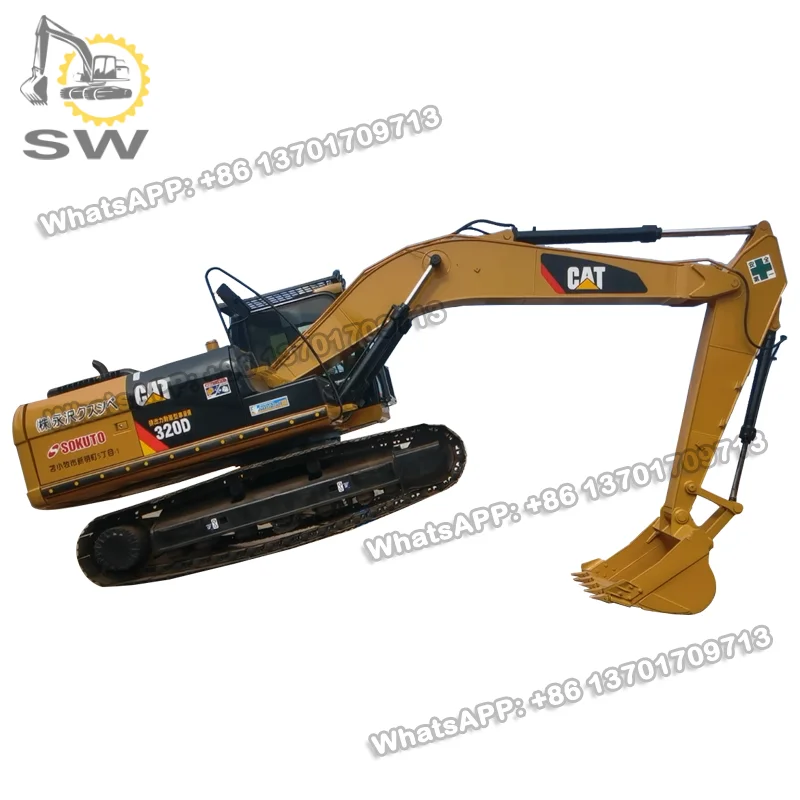 Б/у оригинальный экскаватор CAT Caterpillar 320D CAT320D 320DL 320BL по низкой цене 320D2 320C