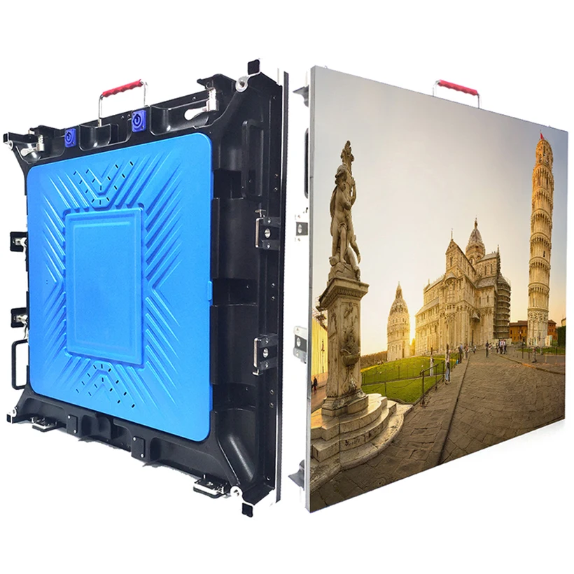 Pantalla Visual Media Led Display Screen Panels Advertising Led Screen Indoor P4 512*512mm Full Color Rental Led Video Wall