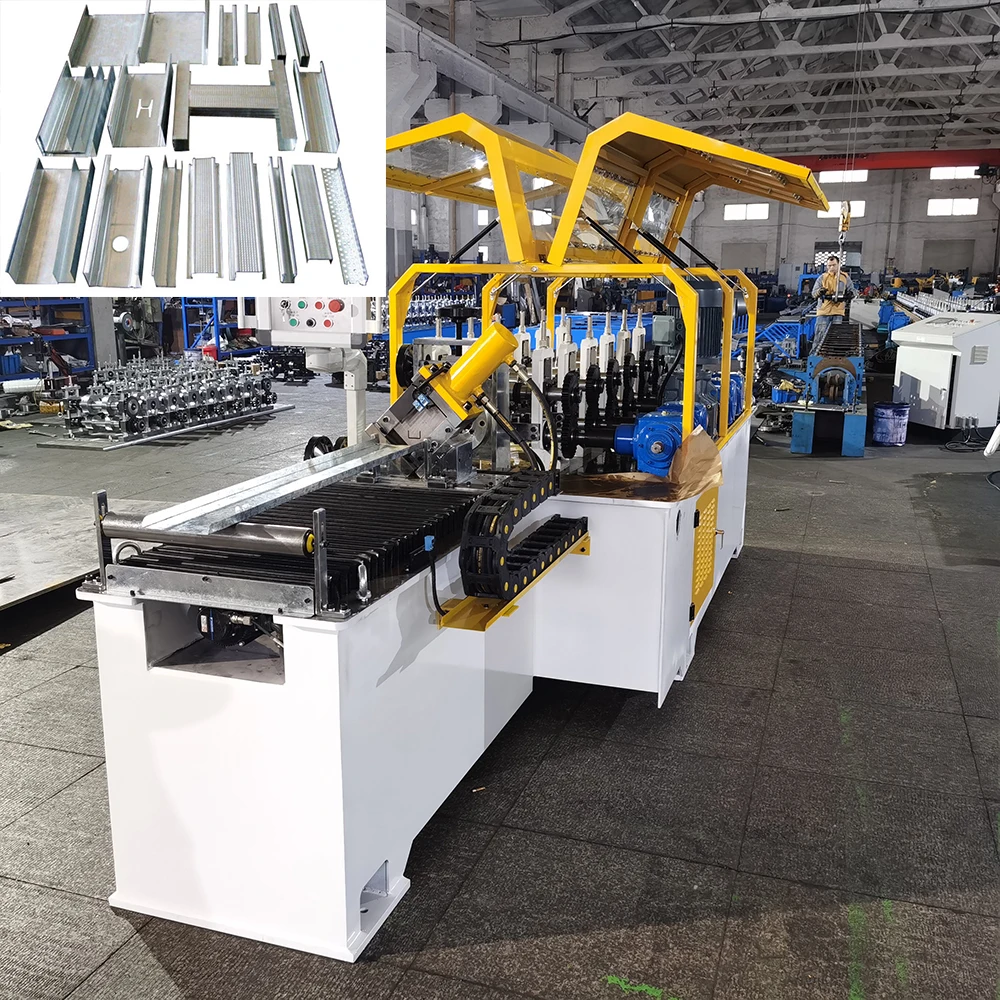 Full automatic ceiling u and c profile machine c profile machine building material machinery