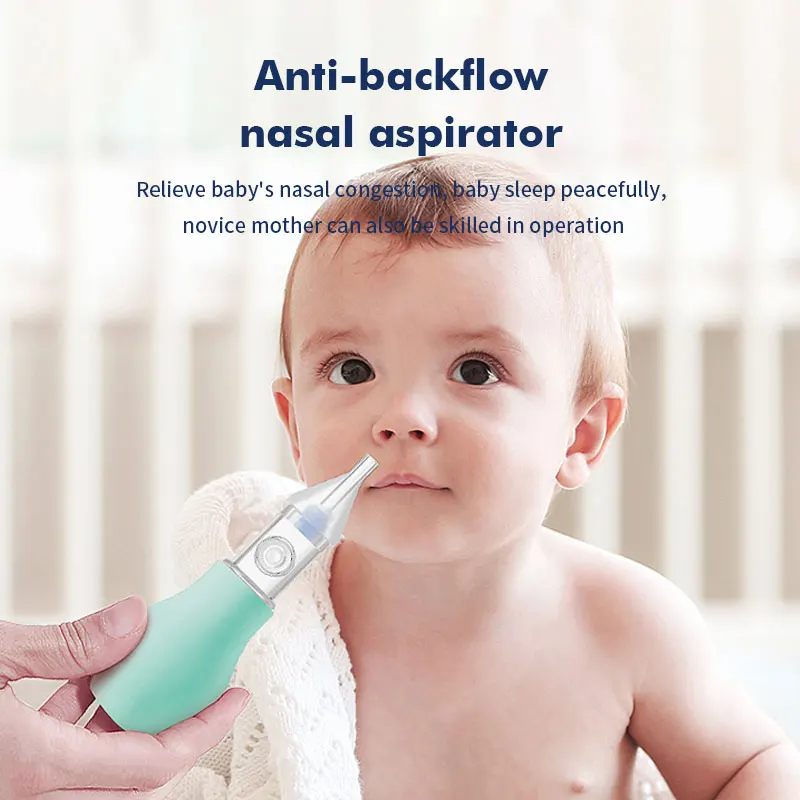 
Wholesale Free Safety Soft Medical PVC Vacuum silicone baby nasal aspirator 