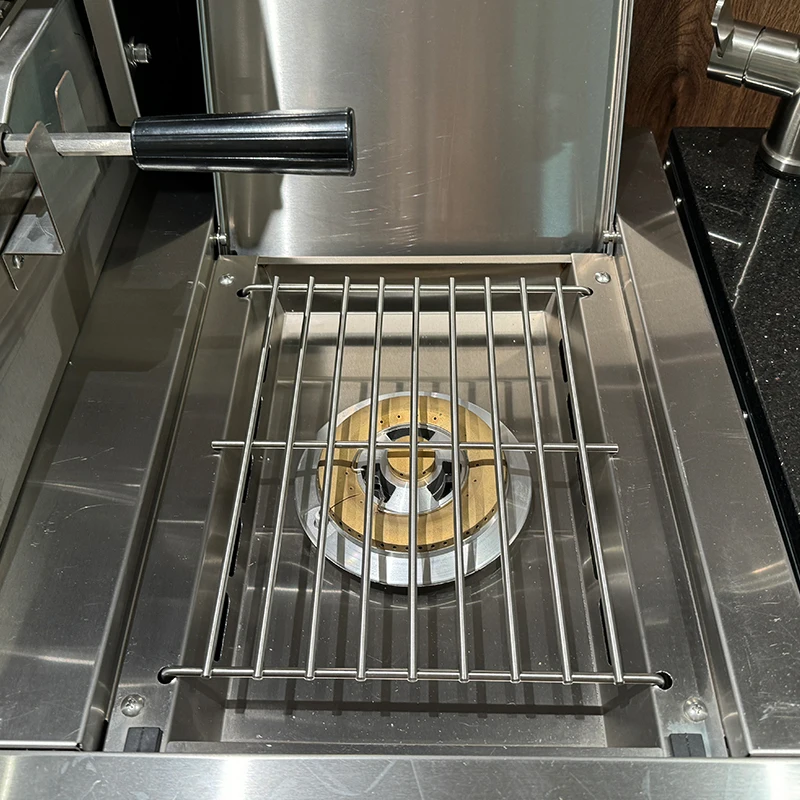 Stainless Steel Table Sinks Kitchen Cabinets Outdoor Kitchens with Cabinet