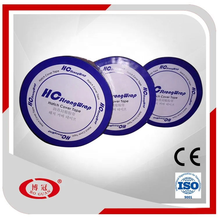 2.0mm low prices DRY cargo hatch cover sealing tape/band for boat