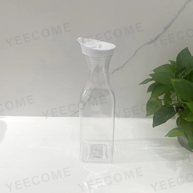 YJM2816 Capacity 1.5L   Factory Hot Sale Plastic Bottles  Reusable Water Containers fashion Juice Bottle With Cap