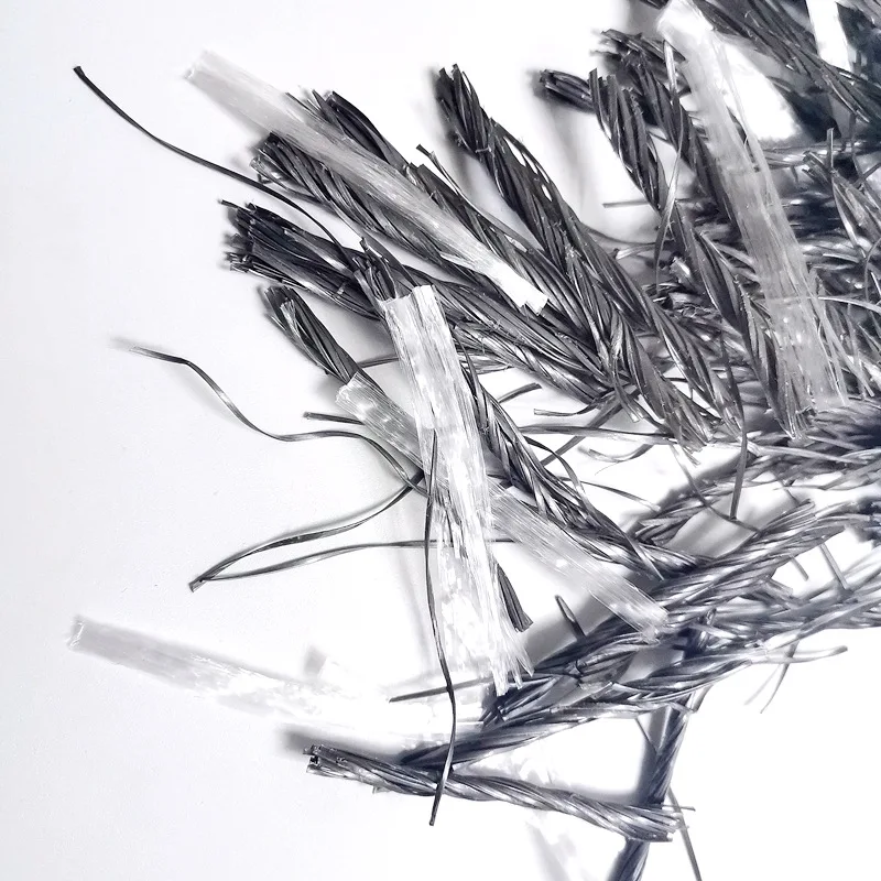 For Concrete The Steel Material End Hook Type Concrete Reinforcement Steel Fiber