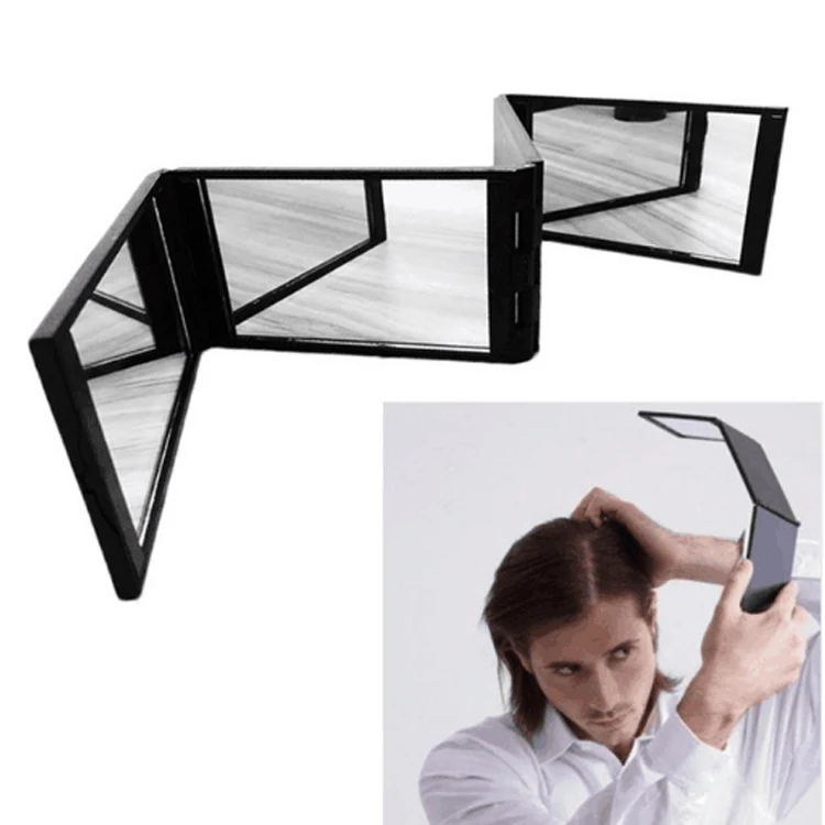4 Face Foldable Desktop Makeup Compact Glass Folding Tiny Mirror