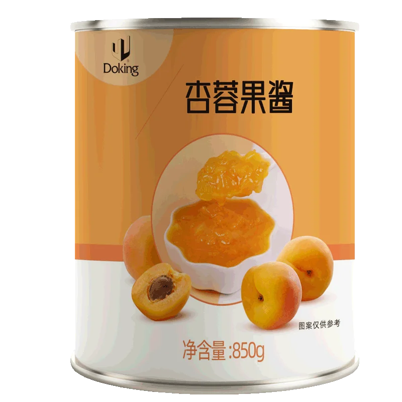 China Doking pure natural apricot meat making tea shop special fruit tea drink commercial wholesale Apricot jam