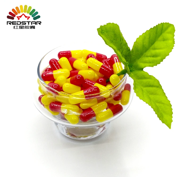  Redstar HPMC Vegetable Empty Capsules size 00 0 1 2 and