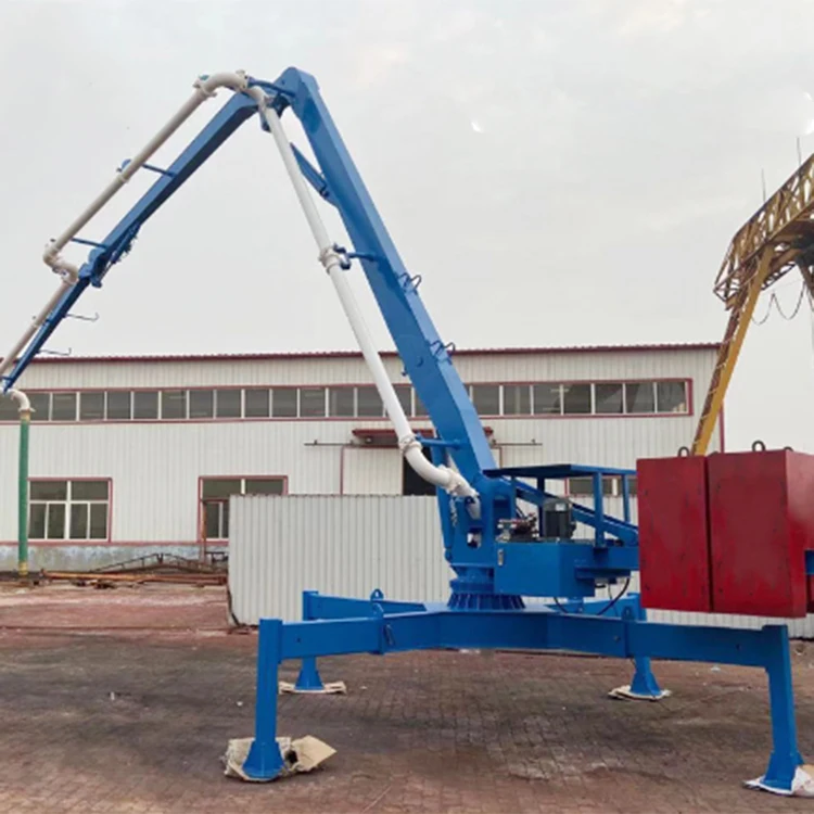 New Factory Spider Placing Boom Concrete Concrete Placing Boom remote hydraulic distributor