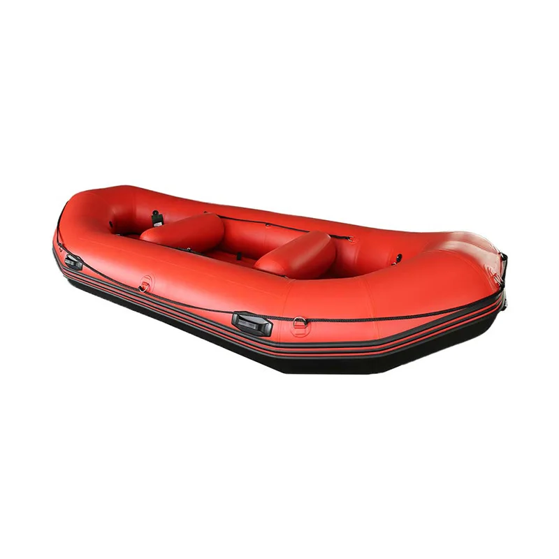 New Arrival 430cm Rafting Boat White Water Raft Pack Inflatable River Hypalon Fishing Inflatable Raft
