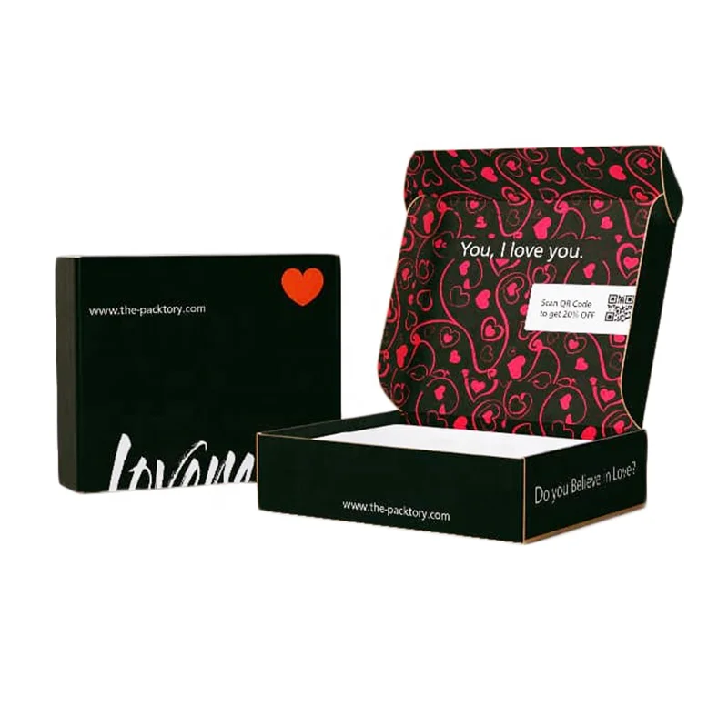 Wholesale Custom Printed Unique Corrugated Shipping Boxes Custom Logo Cardboard CMYK Printing Mailer Box