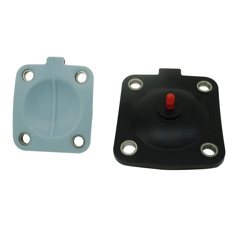 Customized Reinforced EPDM Rubber Diaphragms Seals with PTFE Coating