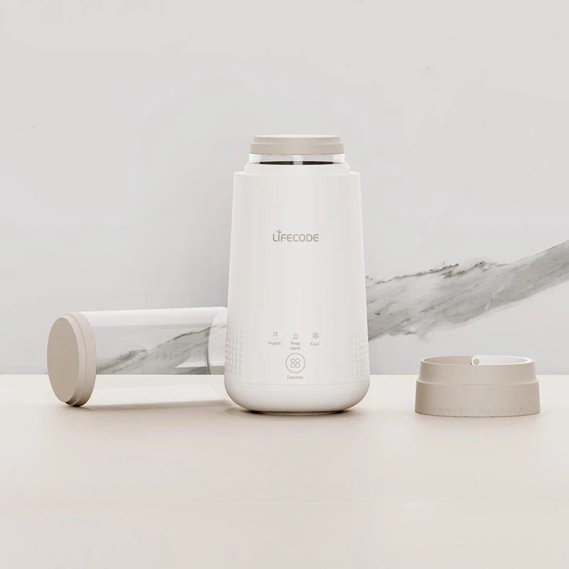 250ml portable compact size heating cooling yogurt juice maker machine