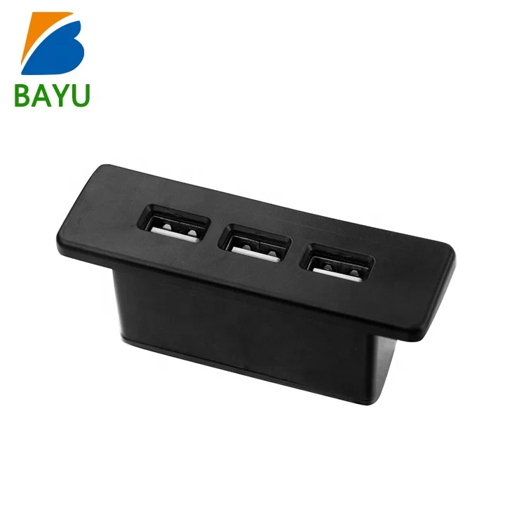 
3 Ports USB Charging Electrical Power Strip and Adapter 
