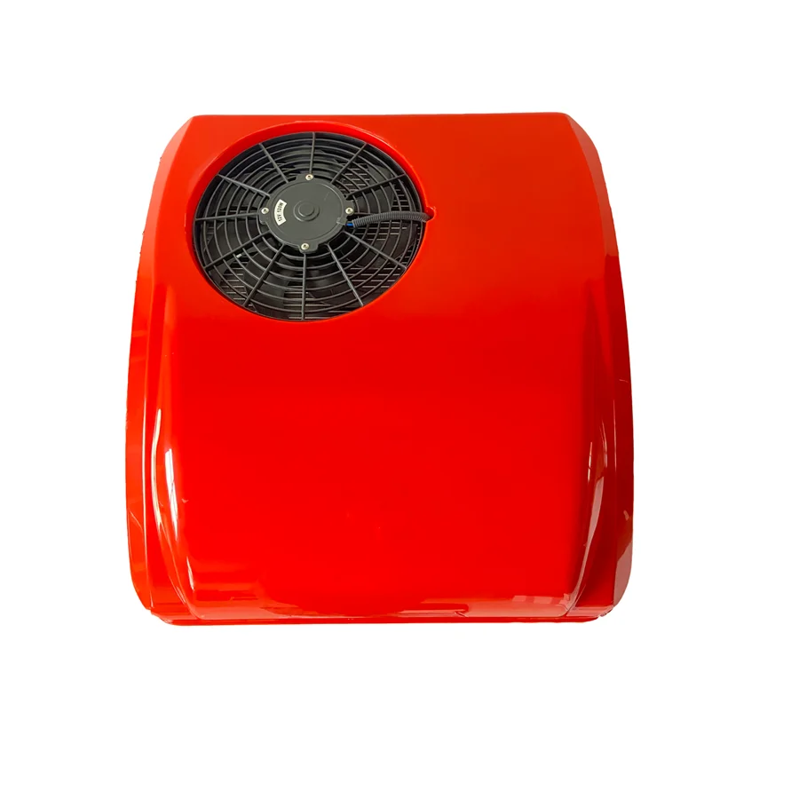 10000BTU 24v battery powered marine electric air conditioner kit car 12v airconditioner roof mount for truck, tractor, motorhome