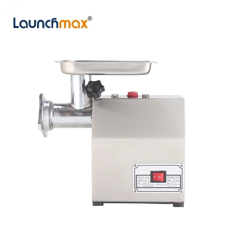 Electric stainless steel commercial 75kg /h heavy duty  industrial home use meat grinder  meat mincer