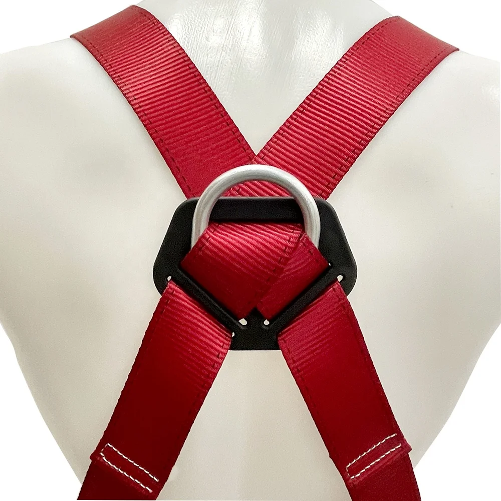 Factory Manufacture Outdoor Tree Climbing Rescue Full Body Harness Fall Protection Equipment Adjustable Construction Safety Belt
