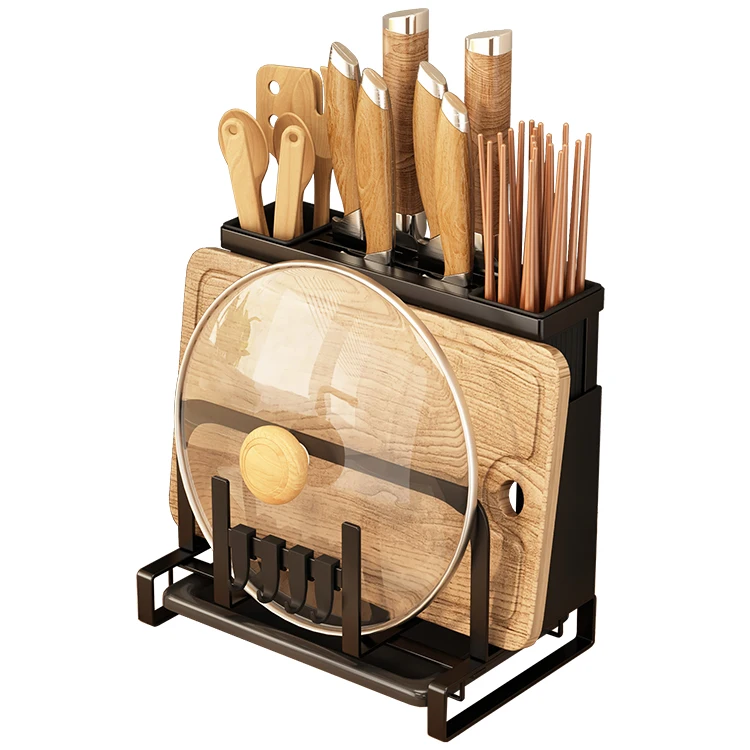 Knife rack pot cover rack cutting board cutting board rack