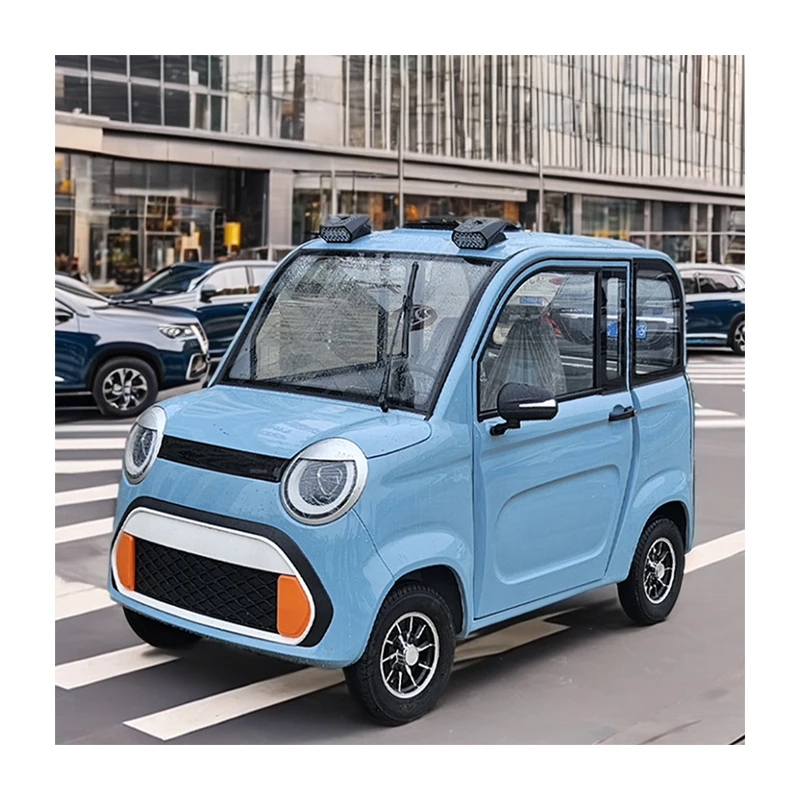 Низкая цена низкоскоростной умный автомобиль новый маленький Четырехместный Электрический мини-автомобиль мощностью 1500 Вт 50 км/ч 2-дверный мини-электромобиль