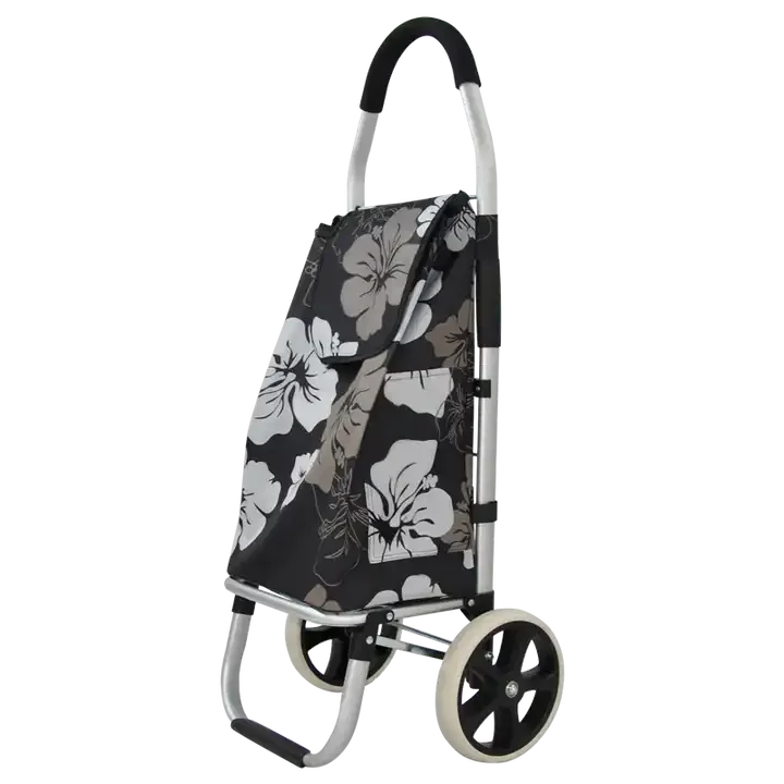 Uni-Silent Foldable Shopping Trolleys Carts Supermarket Trolley With Shopping Baskets Shopping Trolley On Wheels FST30