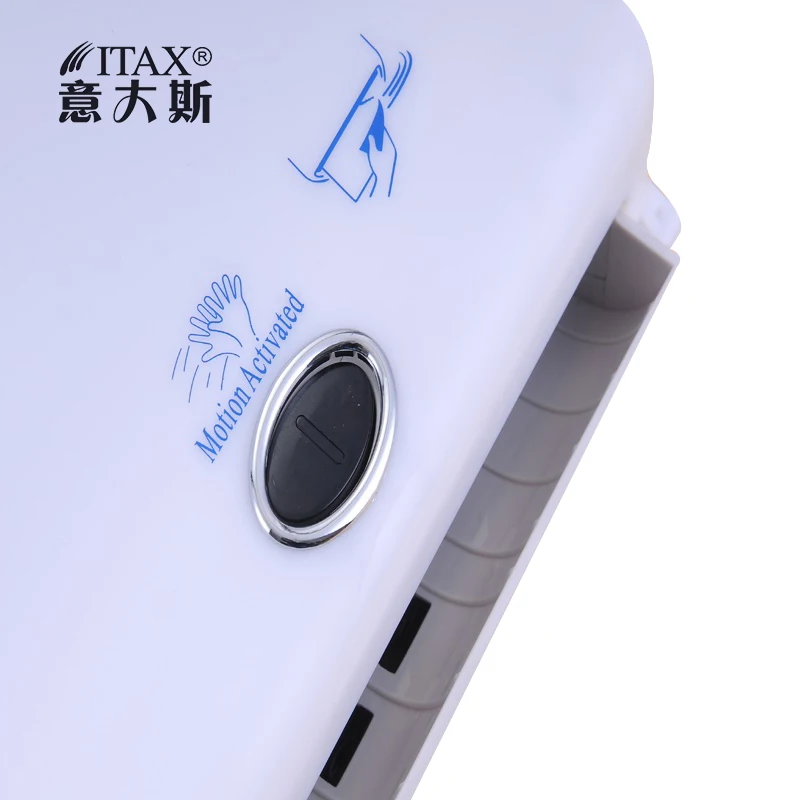 2023 hot selling   plastic wall mounted electrical automatic paper  dispenser sensor cut paper box for office  hotel school hosp