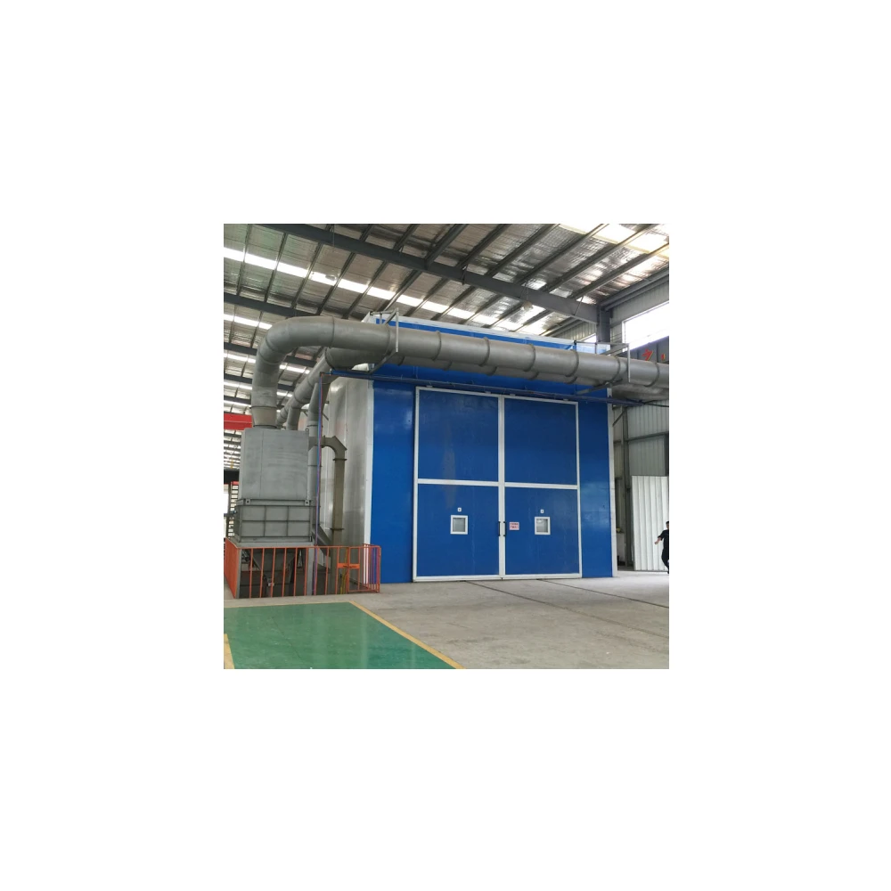 Customizable Automatic Recycling Spray Booths wheel sandblasting room sand blasting cabinet