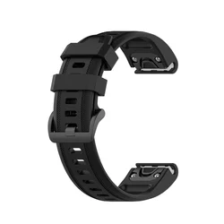 20MM Fashion Style Durable Silicone Wristband Smart Watchband Wrist band Strap Rubber Vertical Wave For Garmin Watch Series