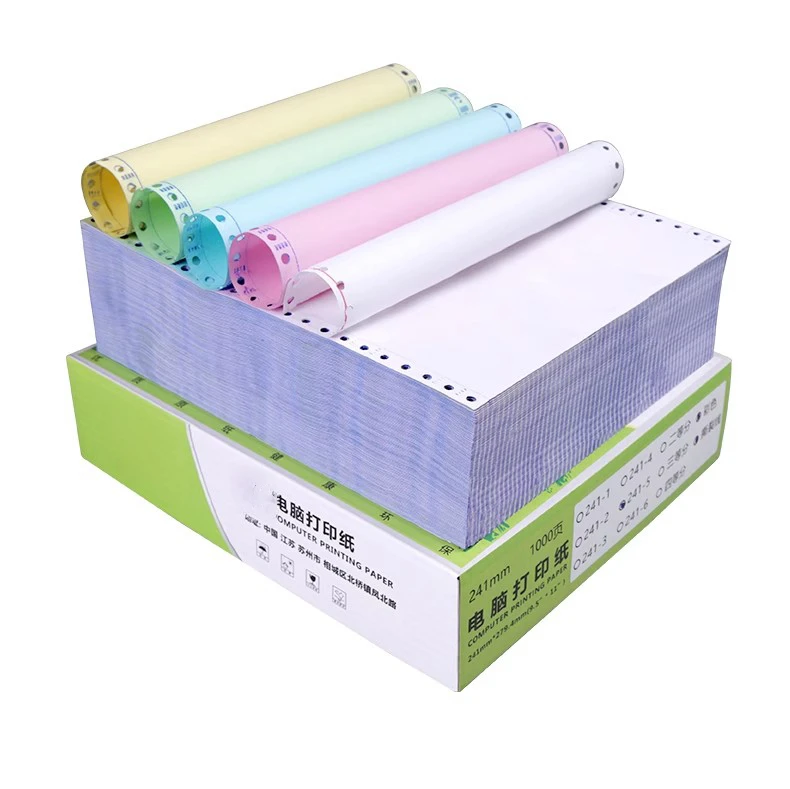 Легкое копирование 48 55gsm компьютерной печати безуглеродная бумага для офисного бизнеса