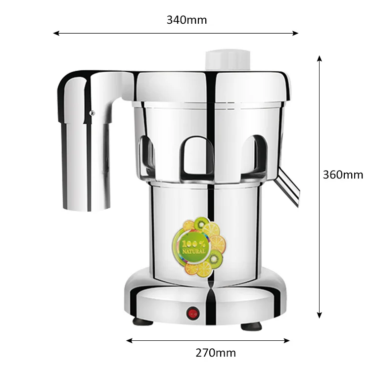 Hot selling stainless steel juicer fruit juicer watermelon electric grape Orange juice extractor machine cold press juicer