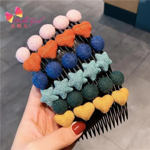 Новые поступления корейских милых детских заколок для волос BELLEGIRL Инструменты для укладки волос в форме сердца звезды пентаграммы аксессуары для волос для девочек