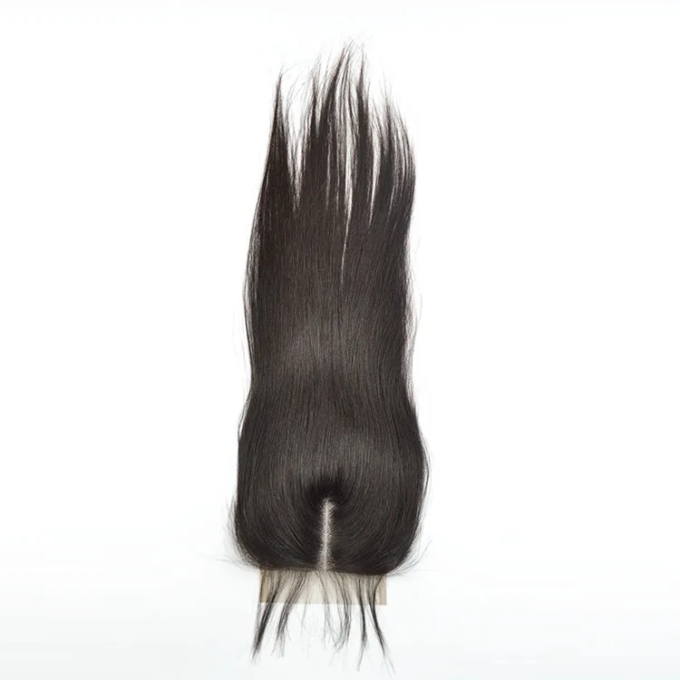 Шикарные волосы, 4x4 5x5 6x6, прямые бразильские волосы с кружевной застежкой, натуральные человеческие волосы с выравненной кутикулой, предварительно выщипанные