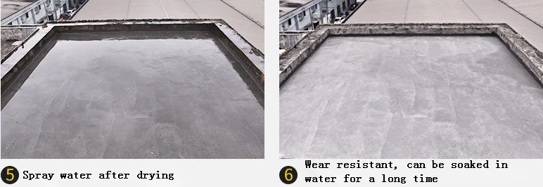 Transparent waterproof leak paint glue wall leak repair coating